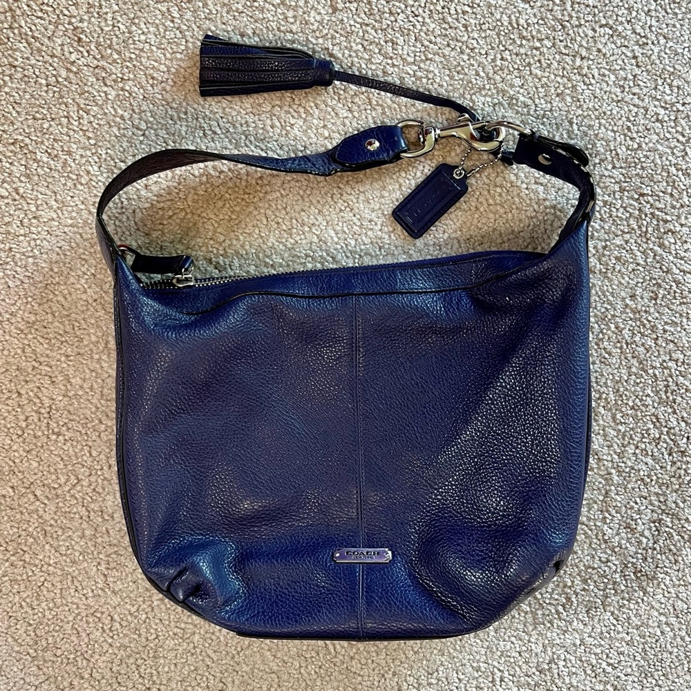 Purple Coach Purse